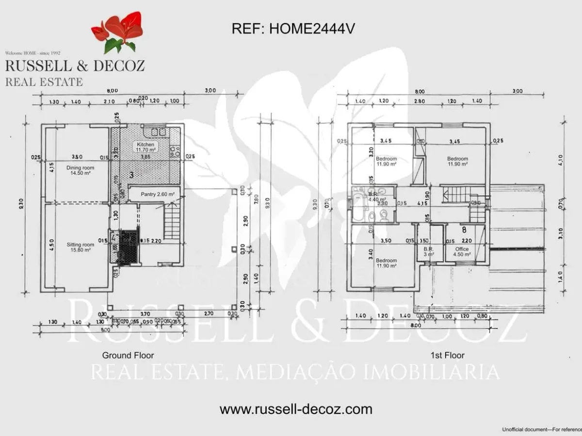 Detached 3 bedroom villa with pool, walking distance to beach - Fuseta