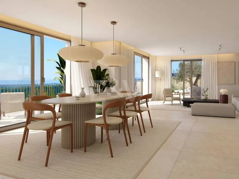 Andalusian Style Villa with Scandinavian Design in Peaceful Gated Community