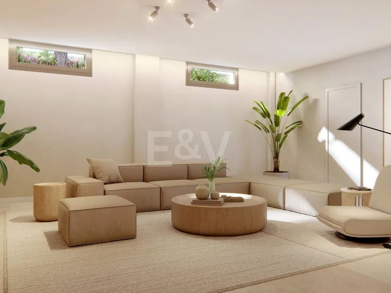 Andalusian Style Villa with Scandinavian Design in Peaceful Gated Community