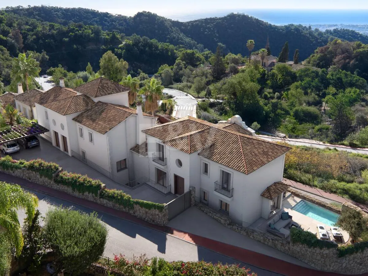 Andalusian Style Villa with Scandinavian Design in Peaceful Gated Community