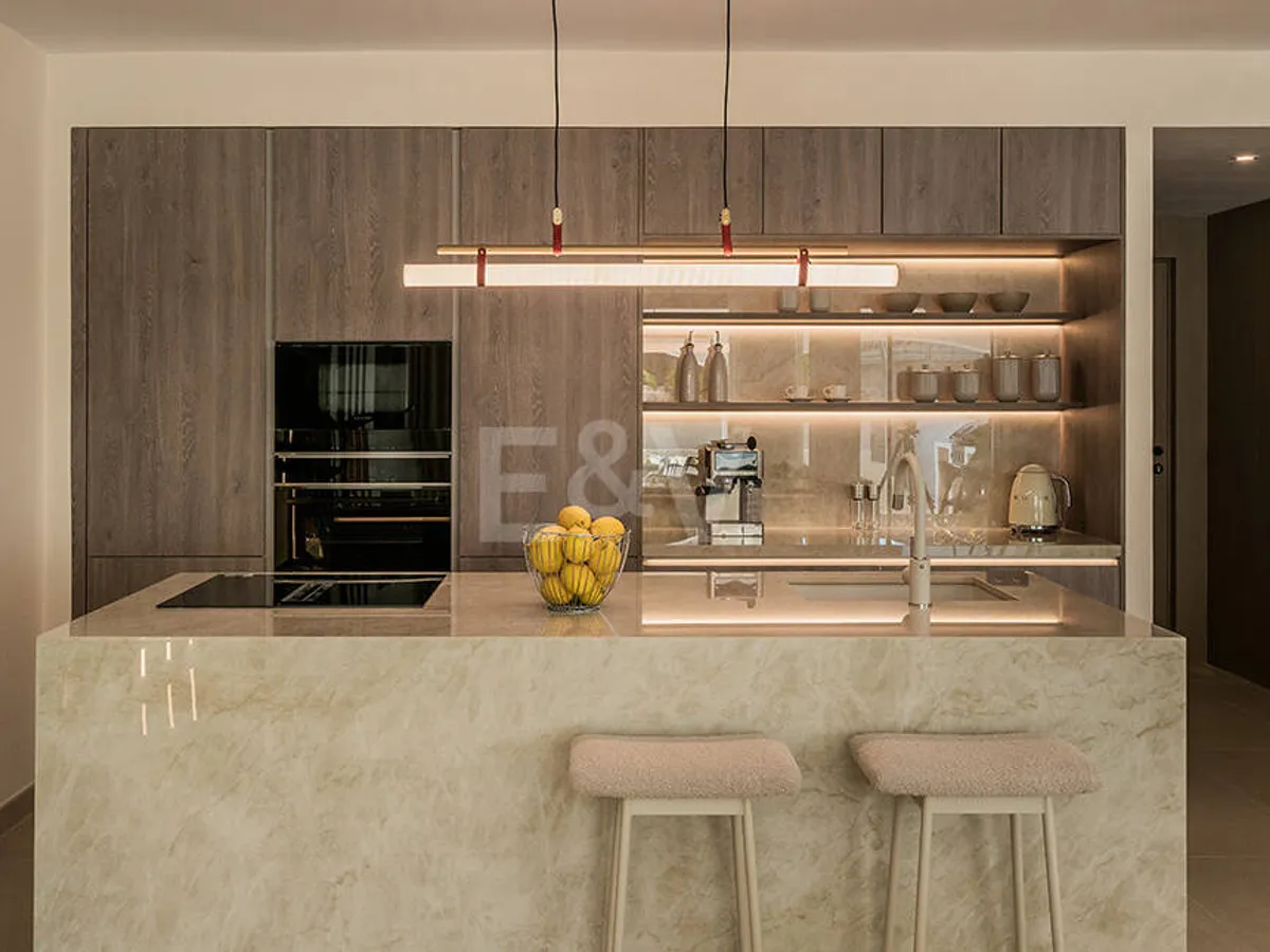 Ibicenco-Style Beachside Townhouse with Private Heated Pool and Indoor-Outdoor Living