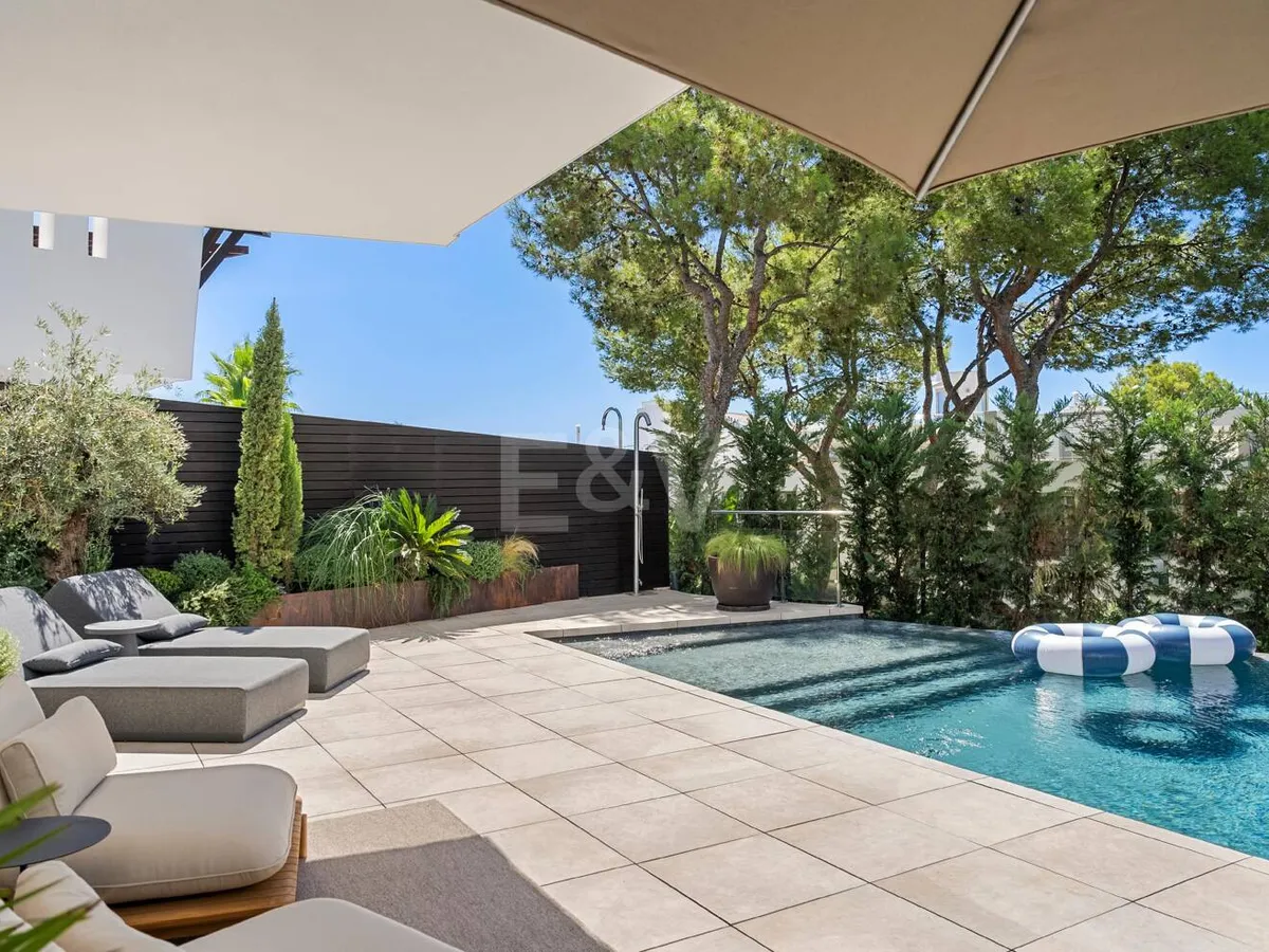 Contemporary Style Semi-Detached Residence with Sea Views and Private Pool in Meisho Hills, Sierra Blanca