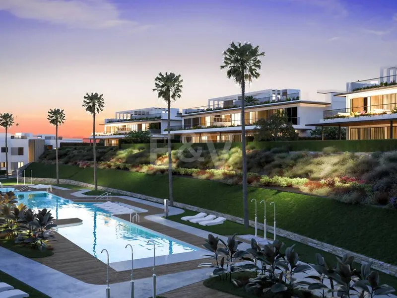 Brand New Penthouse with Private Pool in Front Line Golf Complex