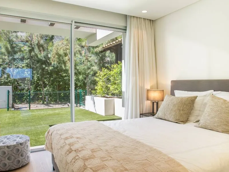 Contemporary Apartment with Panoramic Sea and Mountain Views