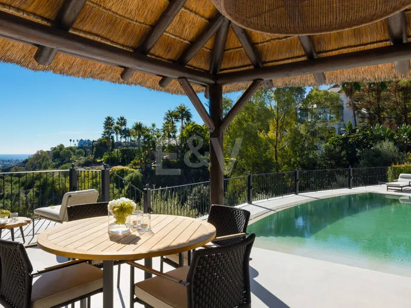 Frontline Golf Luxury with Panoramic Sea, Lake & Mountain Views in Los Arqueros