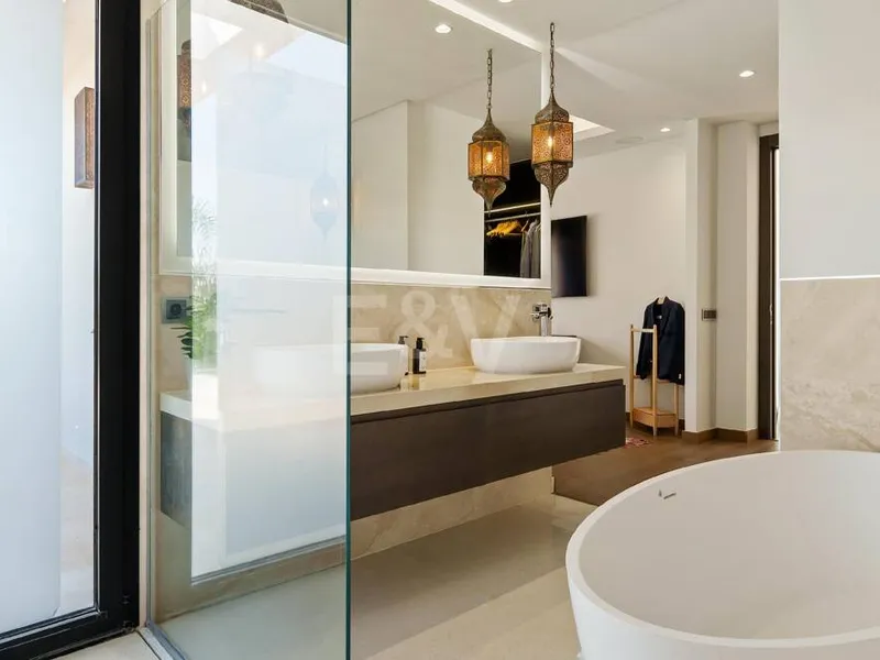 Contemporary Villa with Breathtaking Views in Gated Community