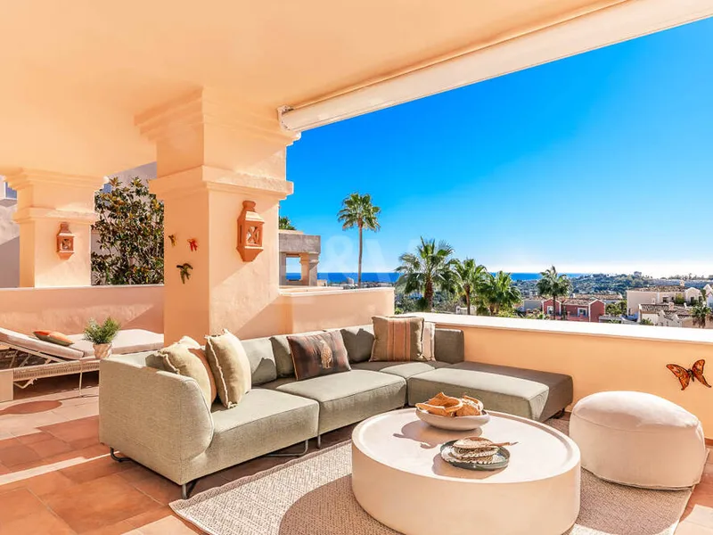 Spacious Apartment with Sea Views in a Prestigious Gated Community