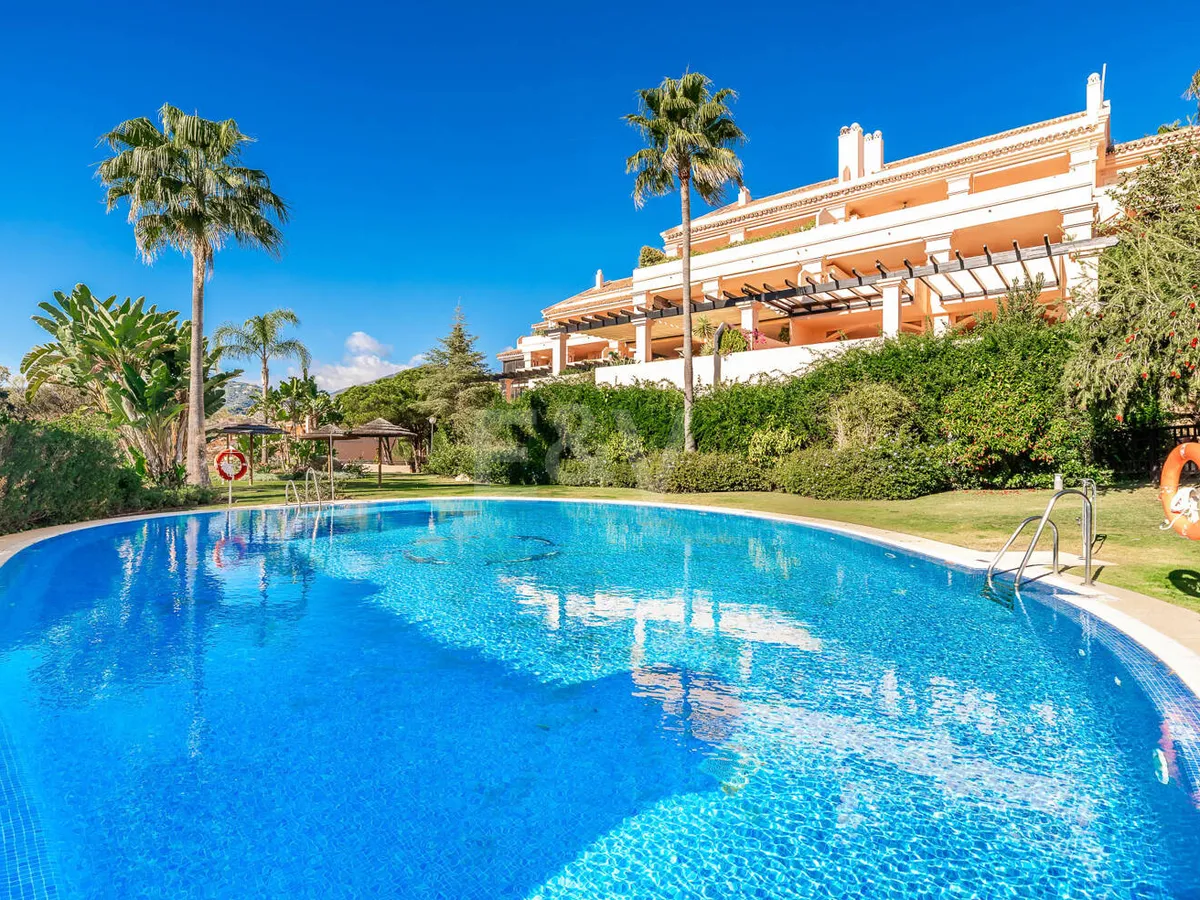 Spacious Apartment with Sea Views in a Prestigious Gated Community