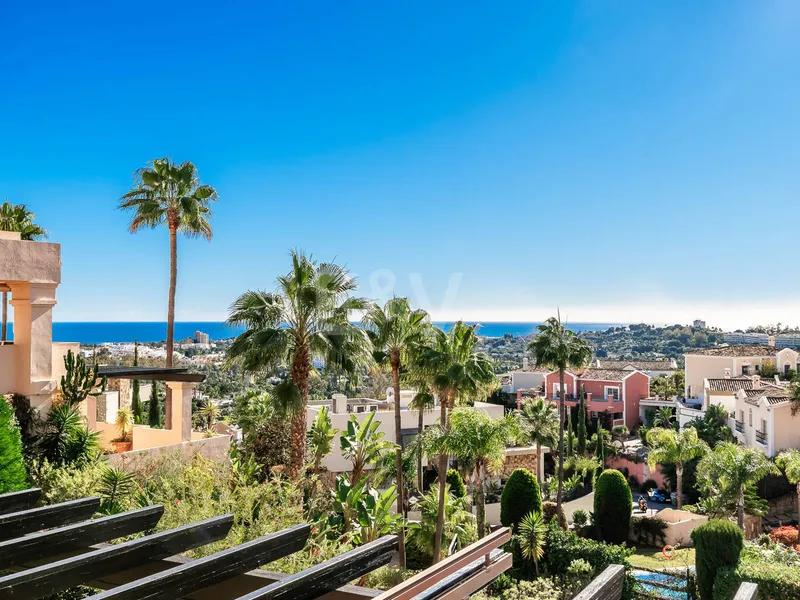 Spacious Apartment with Sea Views in a Prestigious Gated Community