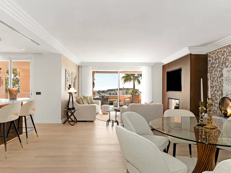 Spacious Apartment with Sea Views in a Prestigious Gated Community