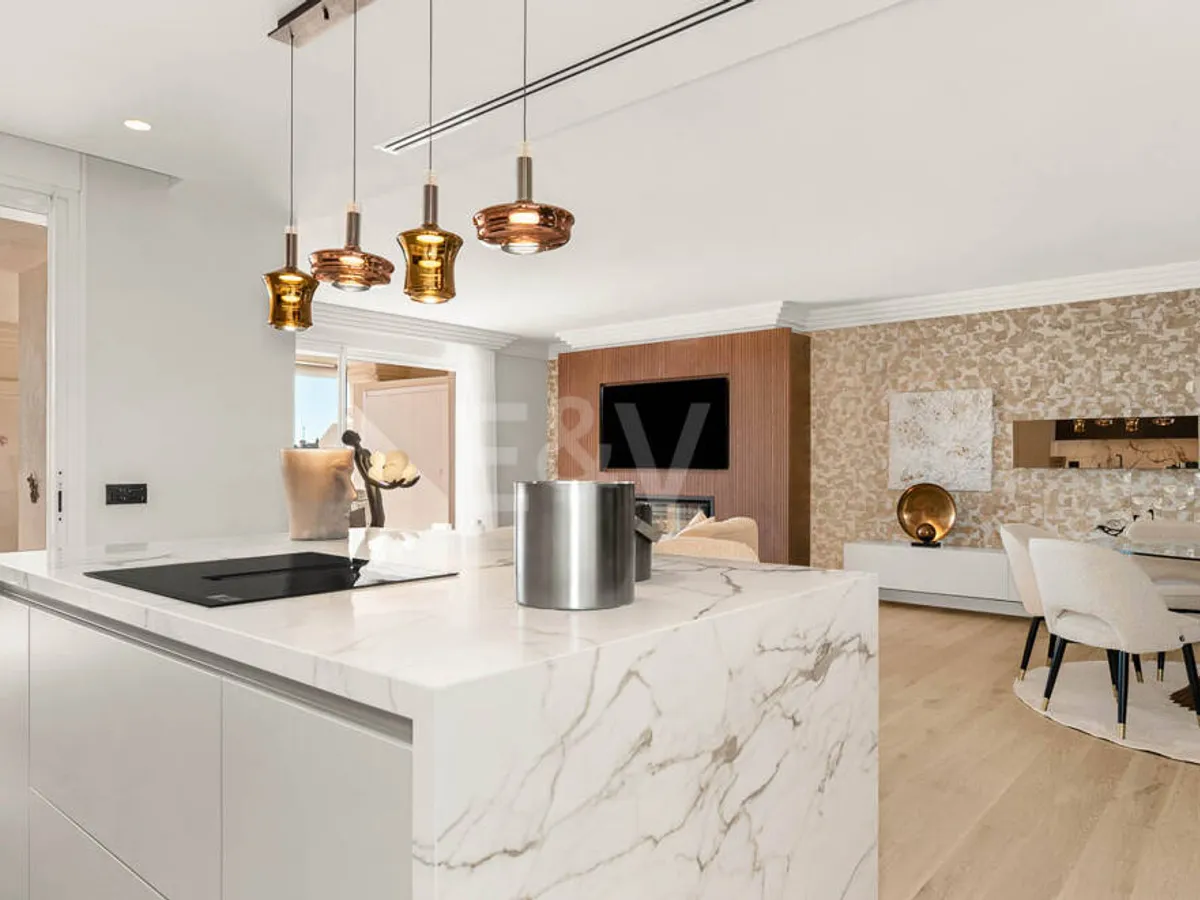 Spacious Apartment with Sea Views in a Prestigious Gated Community