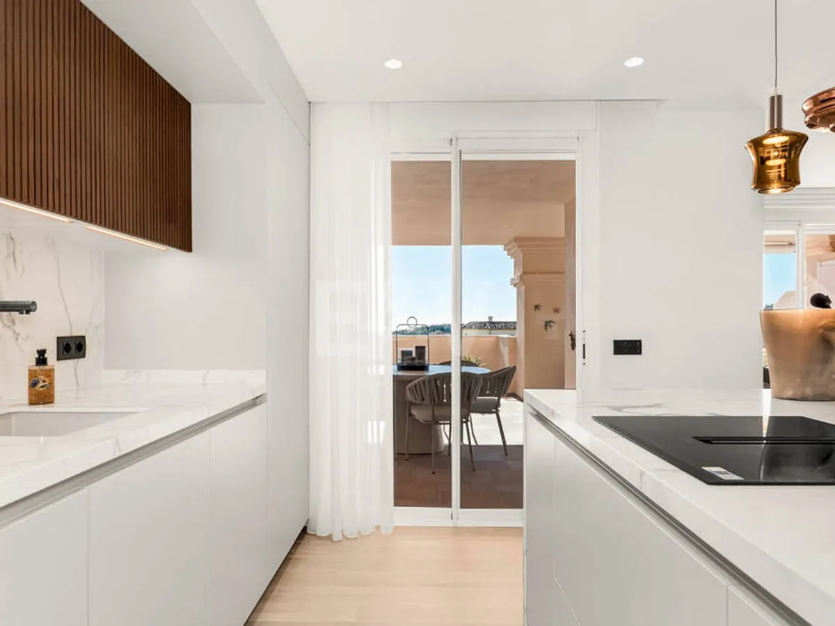 Spacious Apartment with Sea Views in a Prestigious Gated Community