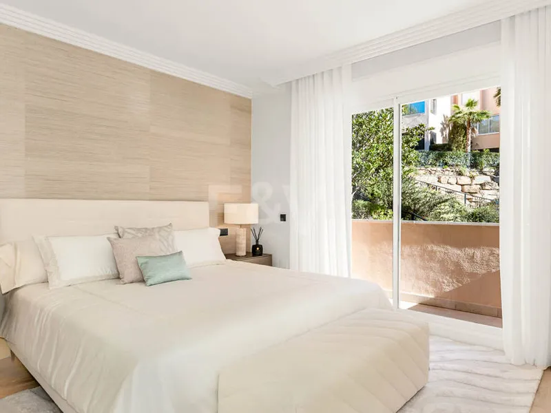 Spacious Apartment with Sea Views in a Prestigious Gated Community