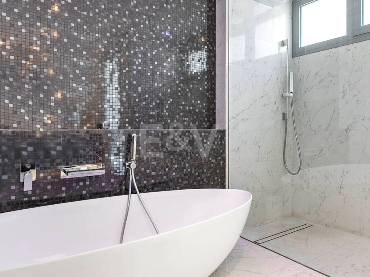 Contemporary Luxury Villa with Sea and Mountain Views