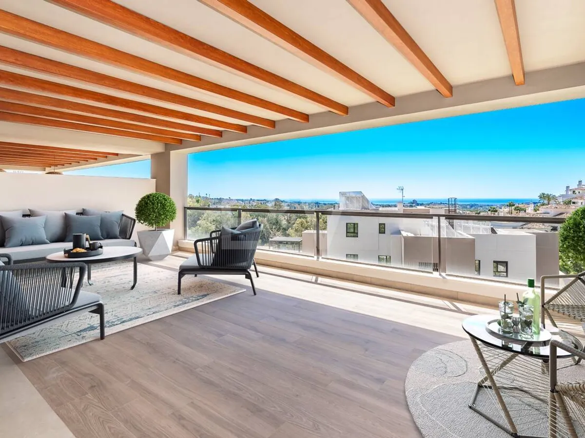 Luxury brand new apartment with open sea views