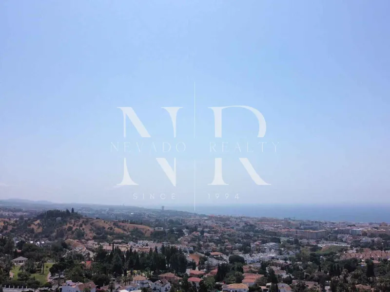 Plot in the Xarblanca residential area with panoramic sea views for sale