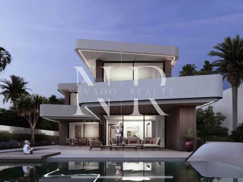 Villa in the Xarblanca residential development under construction for sale