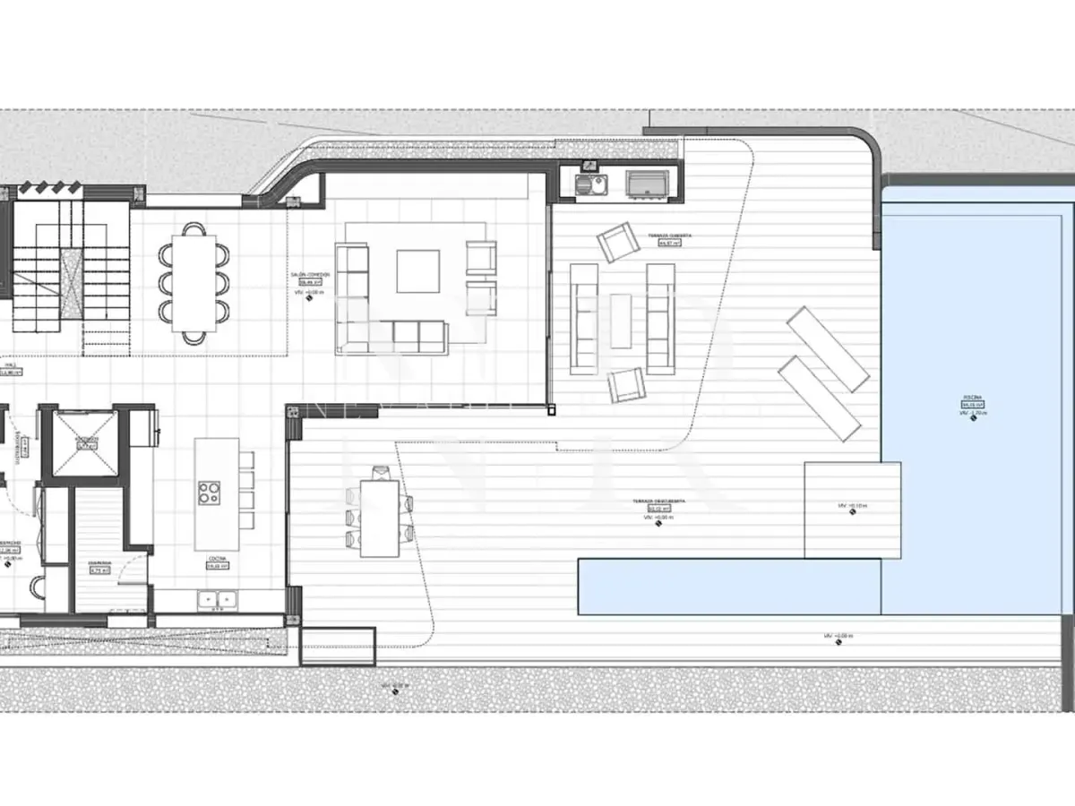 Villa in the Xarblanca residential development under construction for sale