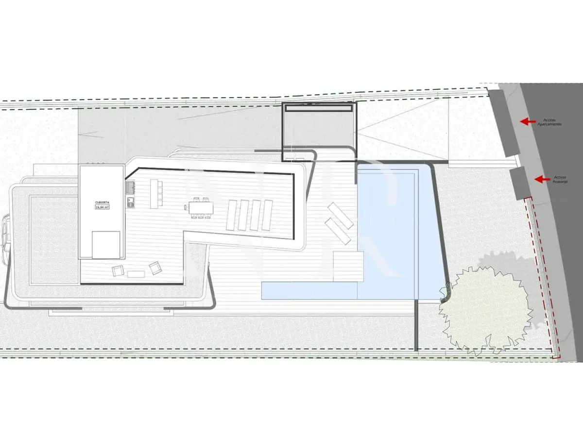 Villa in the Xarblanca residential development under construction for sale