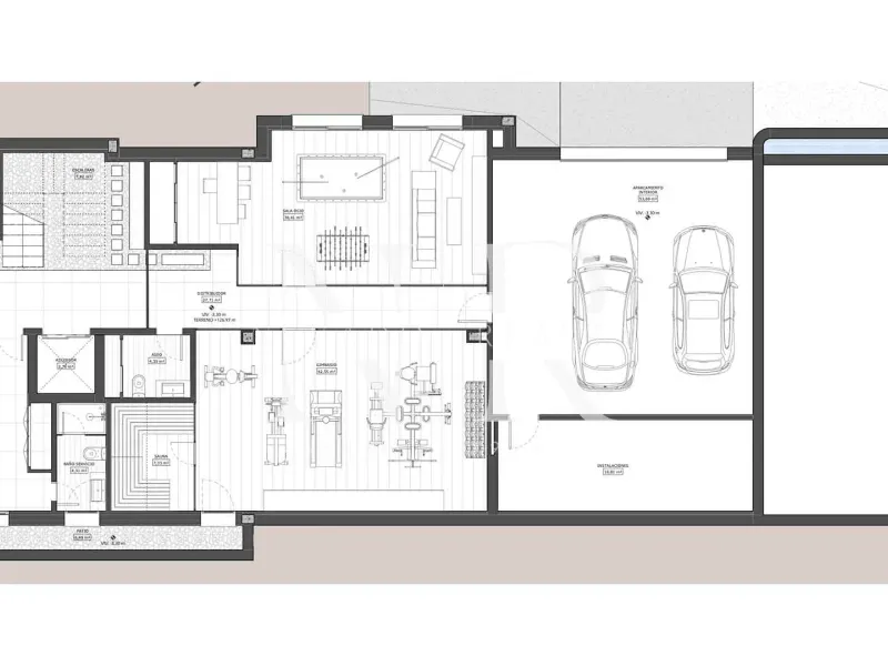 Villa in the Xarblanca residential development under construction for sale