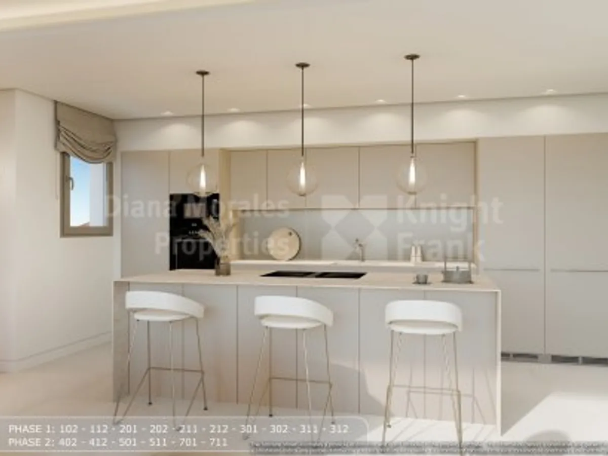 Two bedroom penthouse with a private pool in El Real de la Quinta