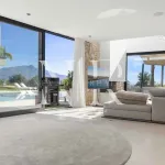 Villa in La Alquería with panoramic sea and golf views for sale 15