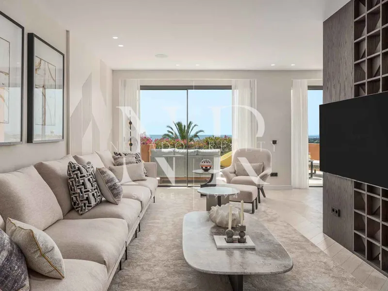 Apartment in Les Belvederes residential complex with panoramic sea views for sale