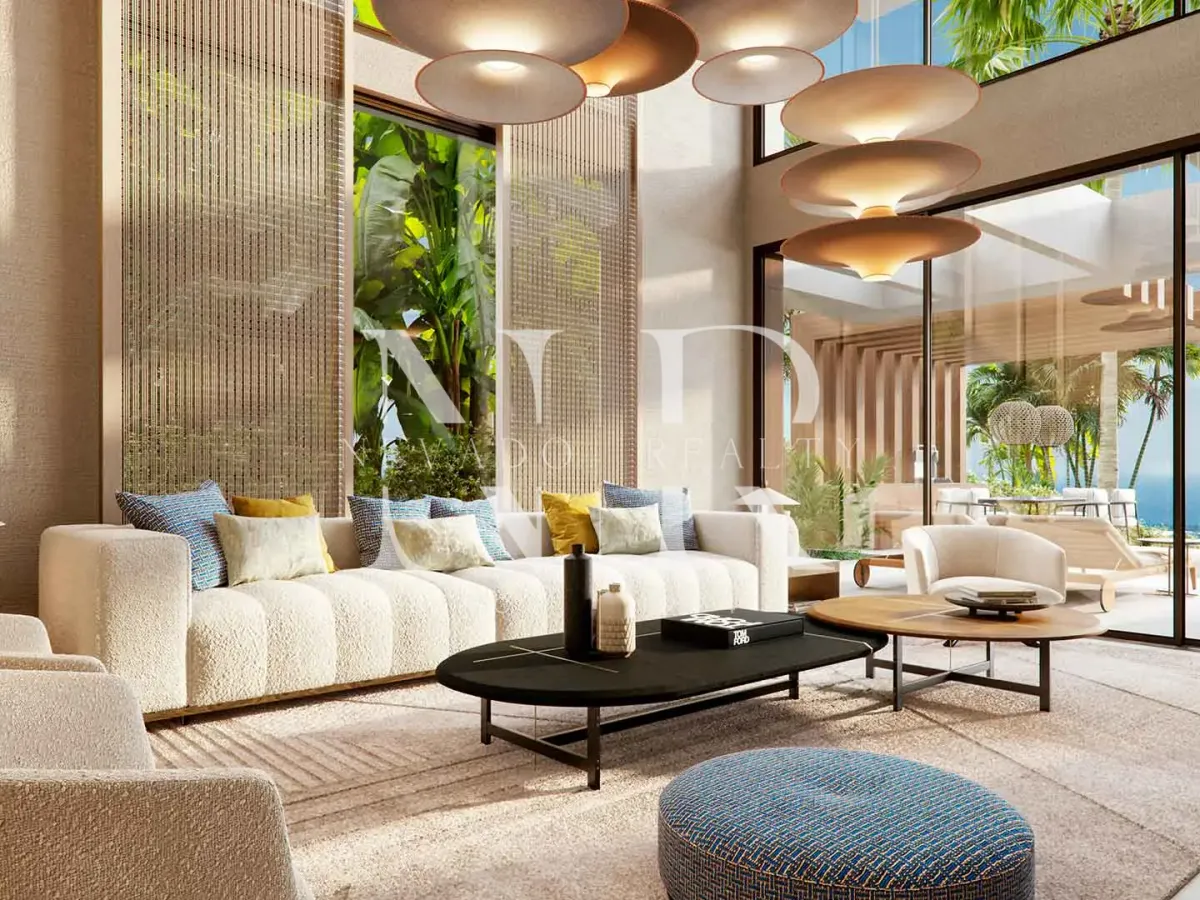 Villa in Nueva Andalucía under construction in a gated community for sale