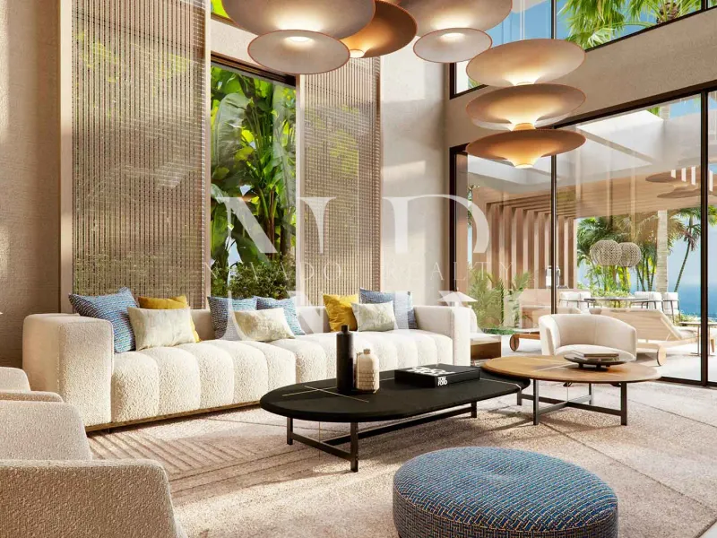 Villa in Nueva Andalucía under construction in a gated community for sale