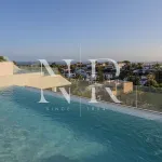 Newly built semi-detached villa in Nueva Andalucia with panoramic sea views for sale 1