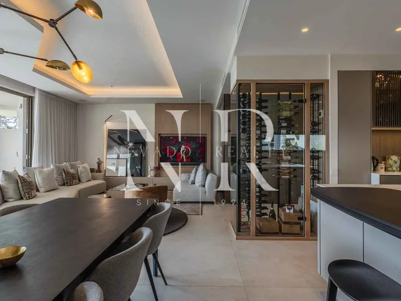 Newly built semi-detached villa in Nueva Andalucia with panoramic sea views for sale