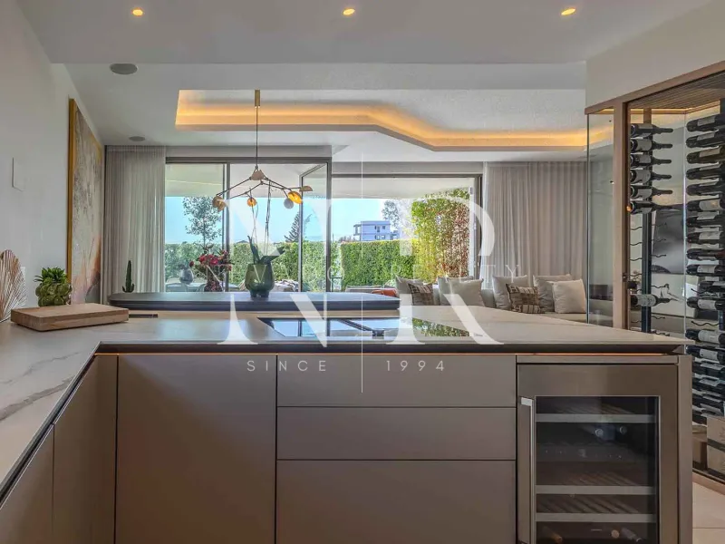 Newly built semi-detached villa in Nueva Andalucia with panoramic sea views for sale