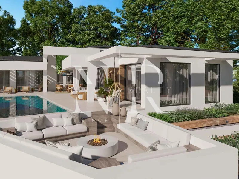 Single-storey villa under construction in Nueva Andalucía for sale