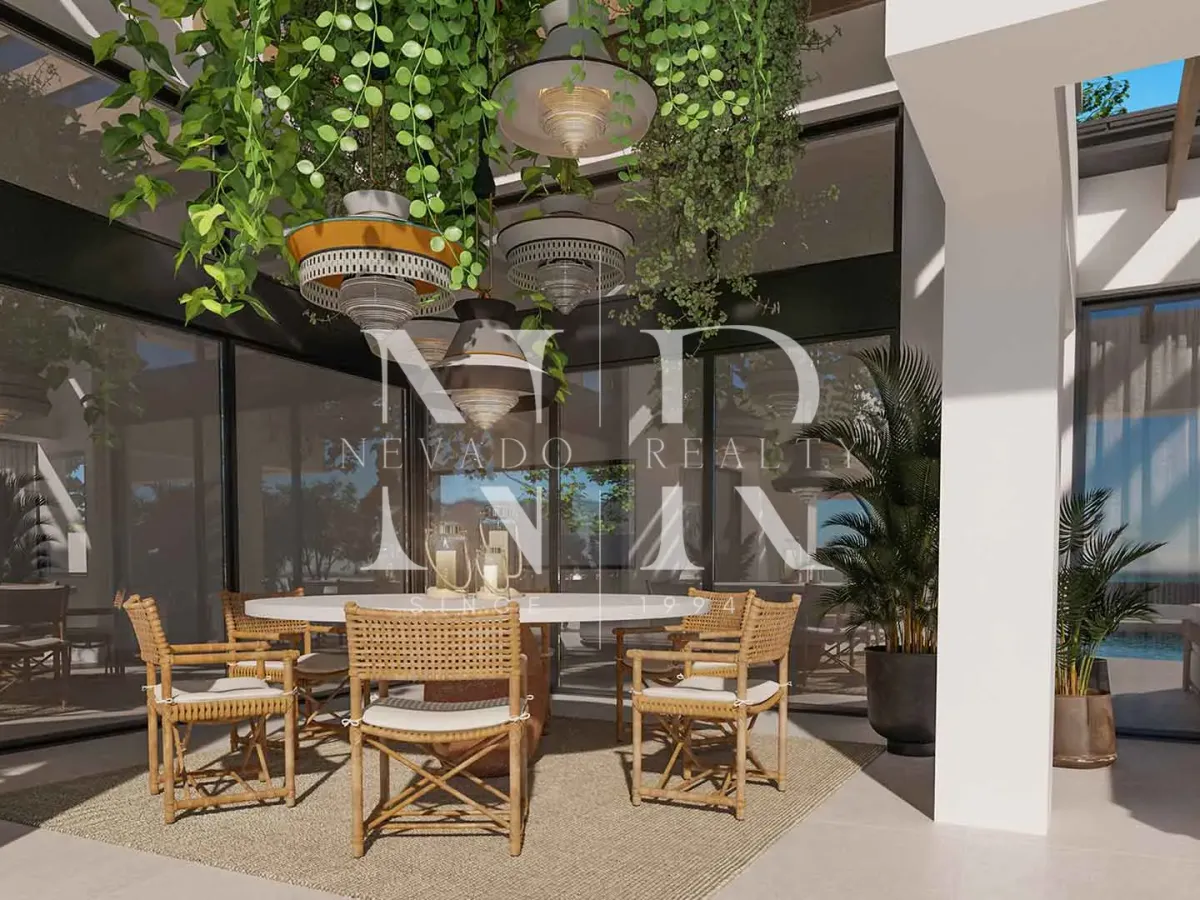 Single-storey villa under construction in Nueva Andalucía for sale