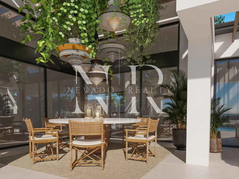 Single-storey villa under construction in Nueva Andalucía for sale