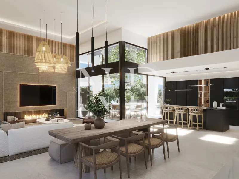 Single-storey villa under construction in Nueva Andalucía for sale