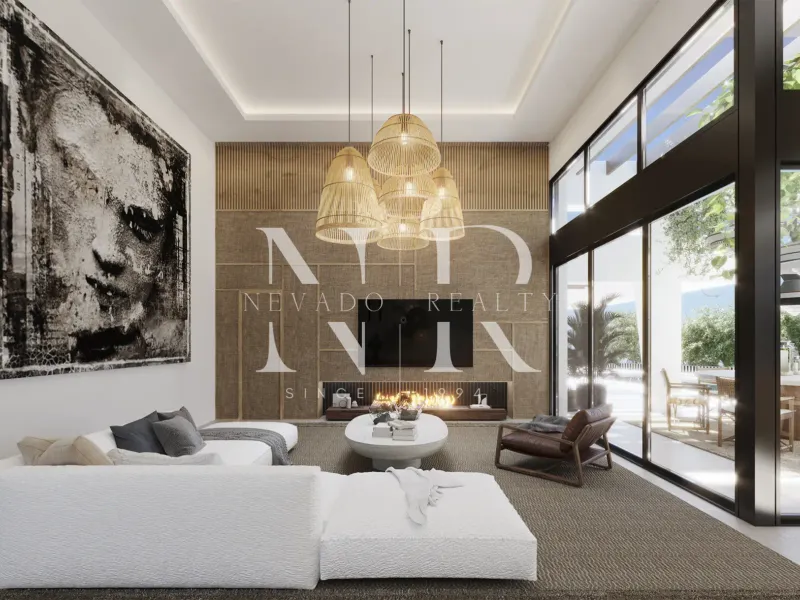 Single-storey villa under construction in Nueva Andalucía for sale