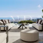 Villa under construction in El Real de la Quinta with panoramic sea views for sale 1