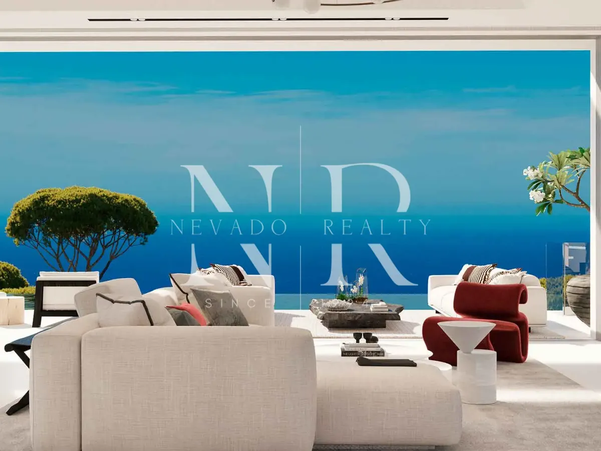 Villa under construction in El Real de la Quinta with panoramic sea views for sale