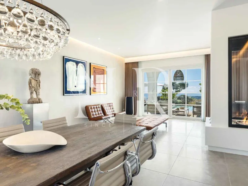 Villa in Marbella Club Golf Resort with panoramic sea views for sale