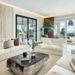 Villa in Marbella Club Golf Resort with panoramic sea views for sale 11