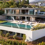 Villa in El Herrojo Alto residential development with panoramic sea views for sale 1