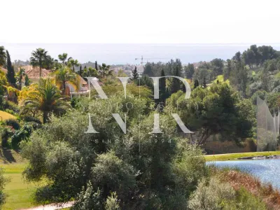 Villa under construction for sale in La Alquería with sea and golf views