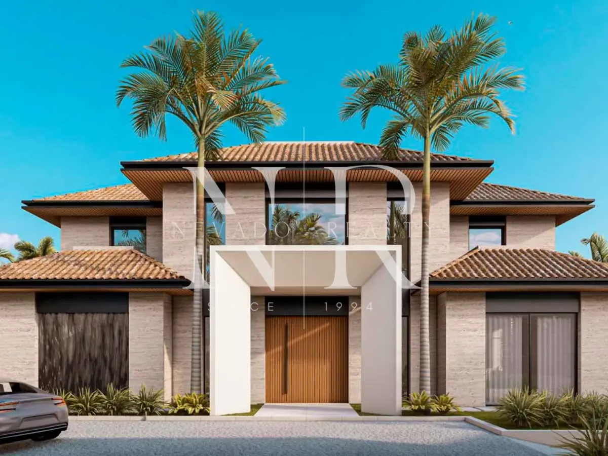 Villa under construction for sale in La Alquería with sea and golf views