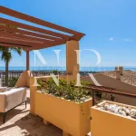 Penthouse in the Hacienda Señorío de Cifuentes residential complex with panoramic sea views for sale 4