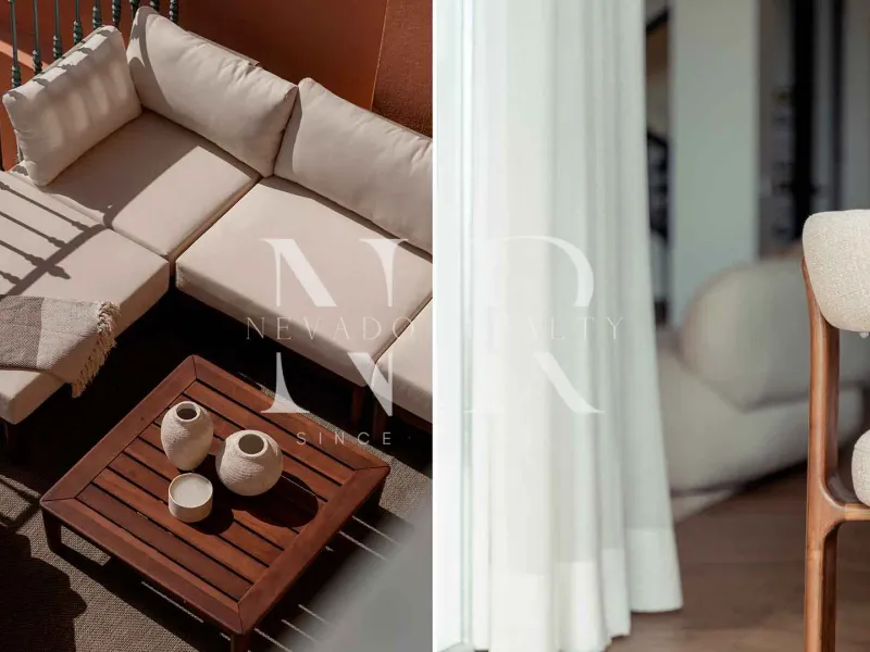 Flat in Urbanisation Monte Halcones with panoramic sea views for sale