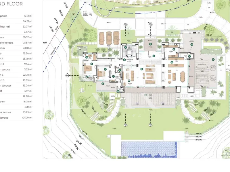 Villa in Urbanisation La Zagaleta under construction for sale