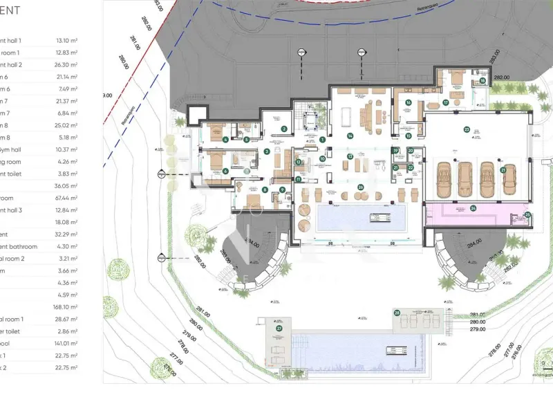 Villa in Urbanisation La Zagaleta under construction for sale