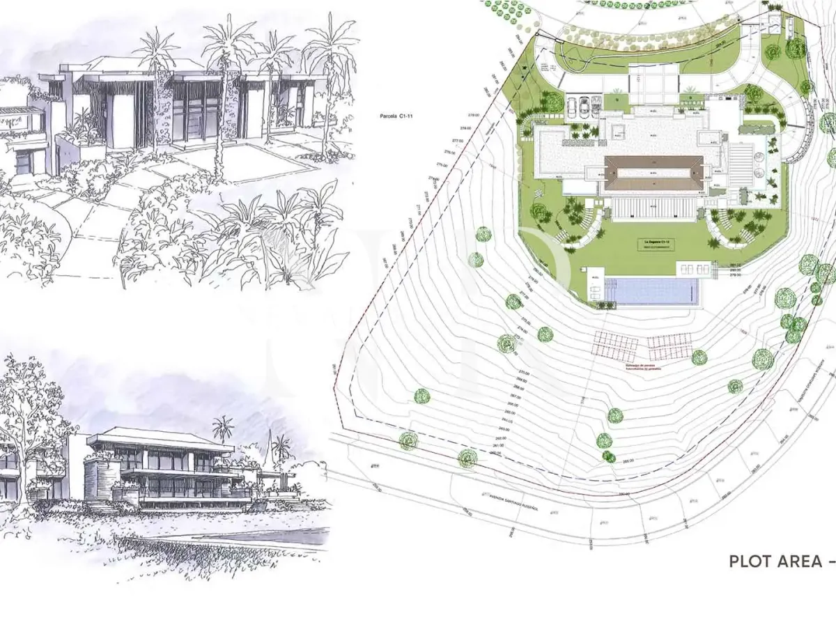 Villa in Urbanisation La Zagaleta under construction for sale