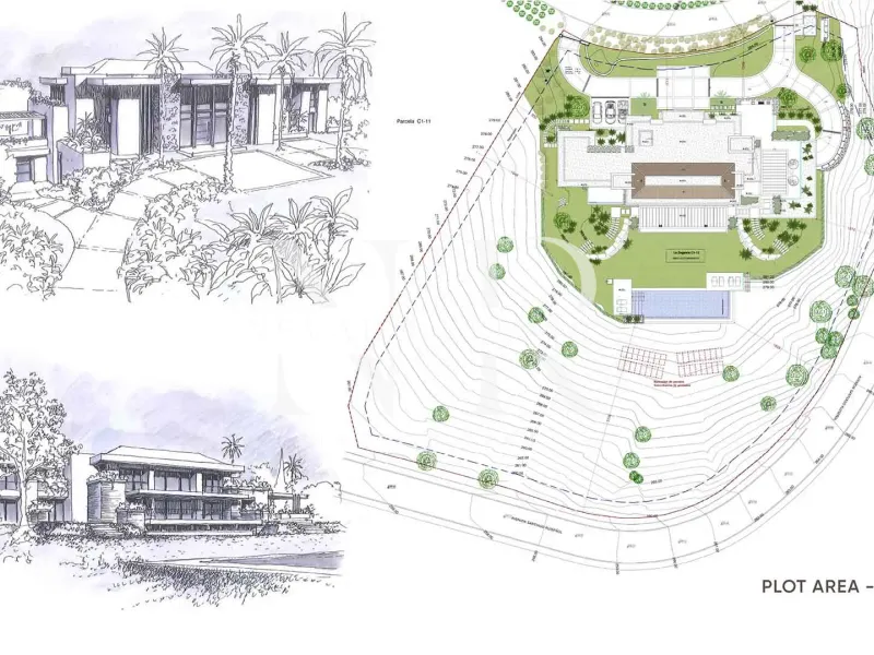 Villa in Urbanisation La Zagaleta under construction for sale